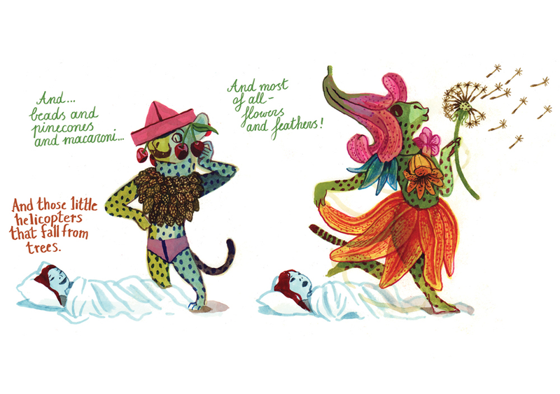 Illustration for article titled D&Q exclusive: Panther puts a chilling twist on a little girl’s imaginary friend